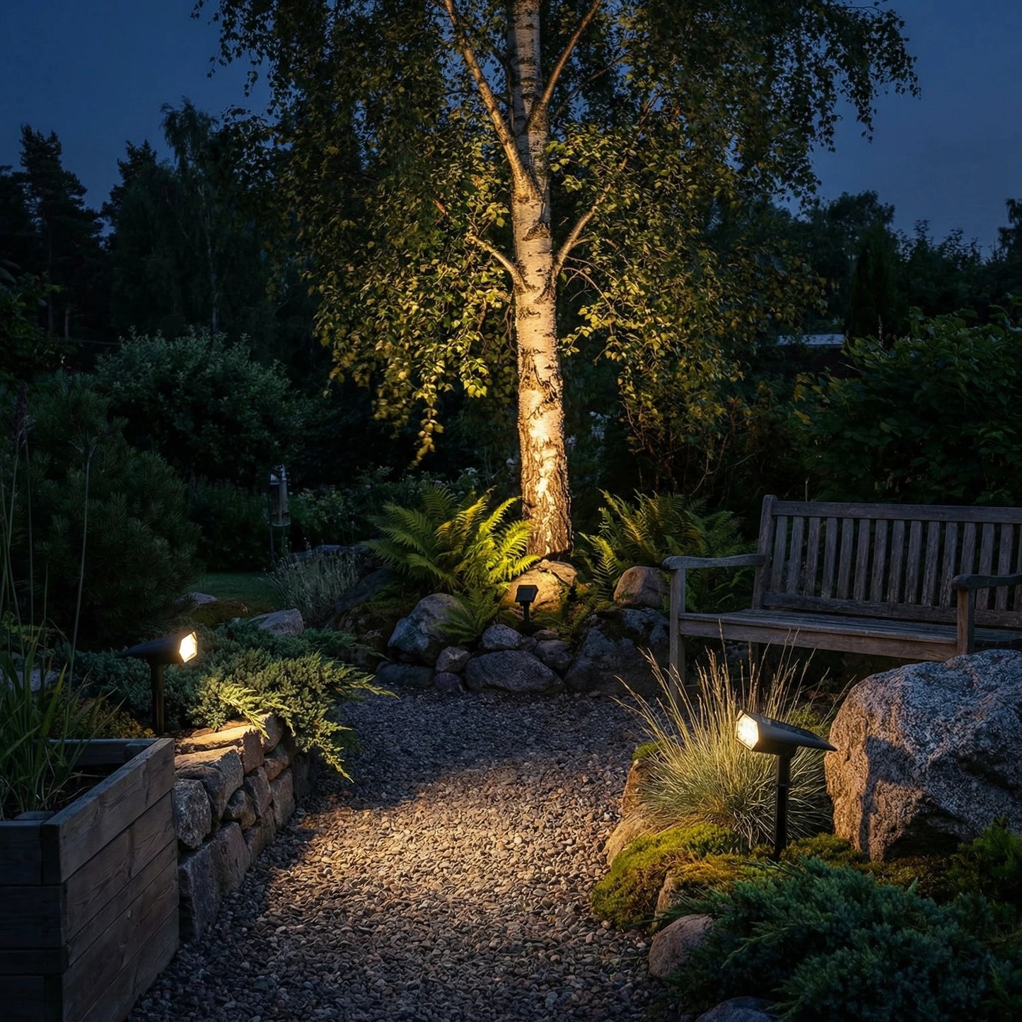 Terra – Spot solaire de jardin